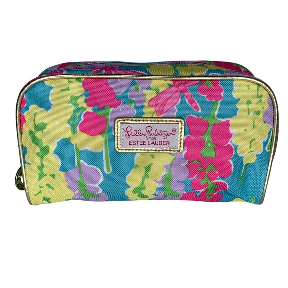 Lilly Pulitzer for Estée Lauder NWOT Cosmetic Bag floral print